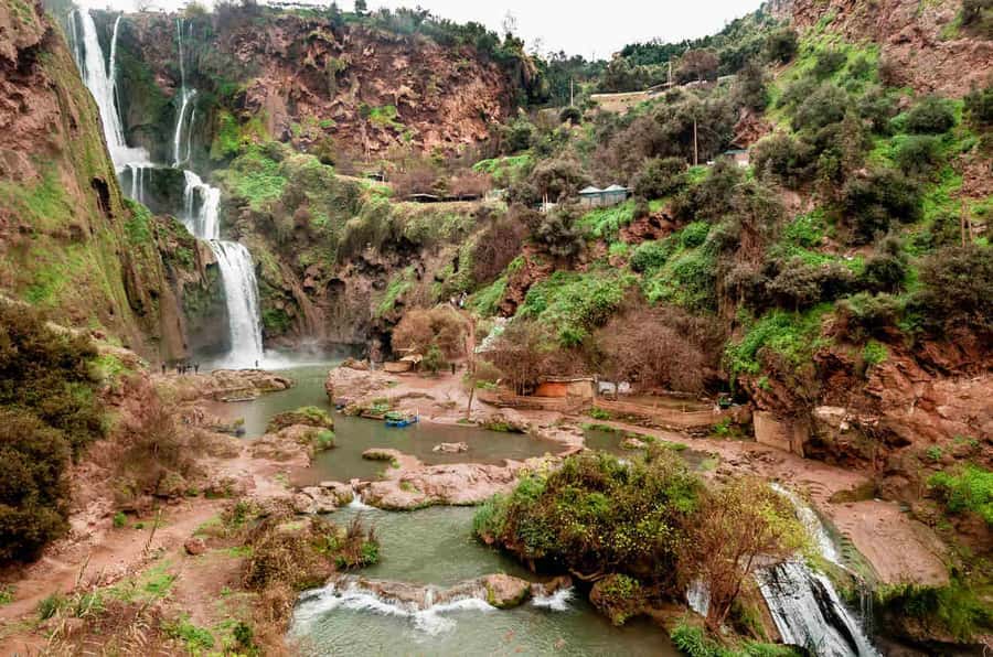 From Marrakech: Ouzoud Waterfalls Guided Tour and Boat Trip - Barbary macaques and responsible watching