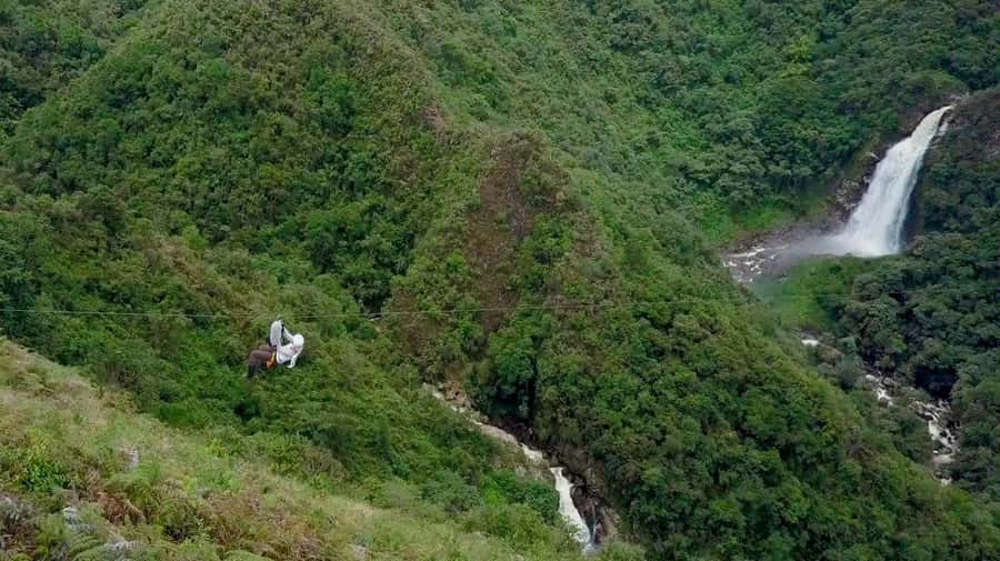 From Medellín: Dream Hammocks, Zipline, & Waterfall Day Trip - The dream hammocks hang 150 meters above the valley