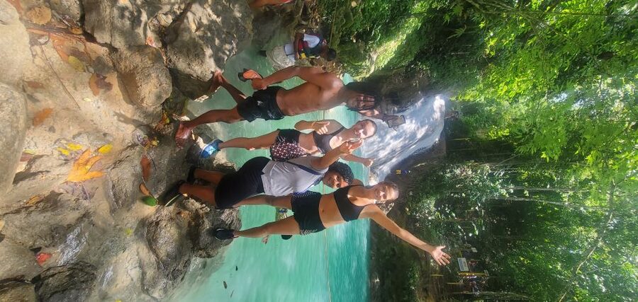 From Montego Bay: Blue Hole Waterfall Experience - A look at the Ocho Rios portion