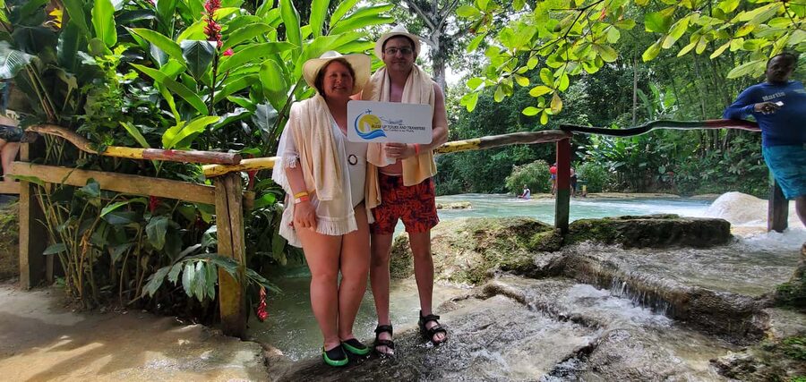 From Montego Bay: Blue Hole Waterfall Experience - The drive from Montego Bay to St. Ann