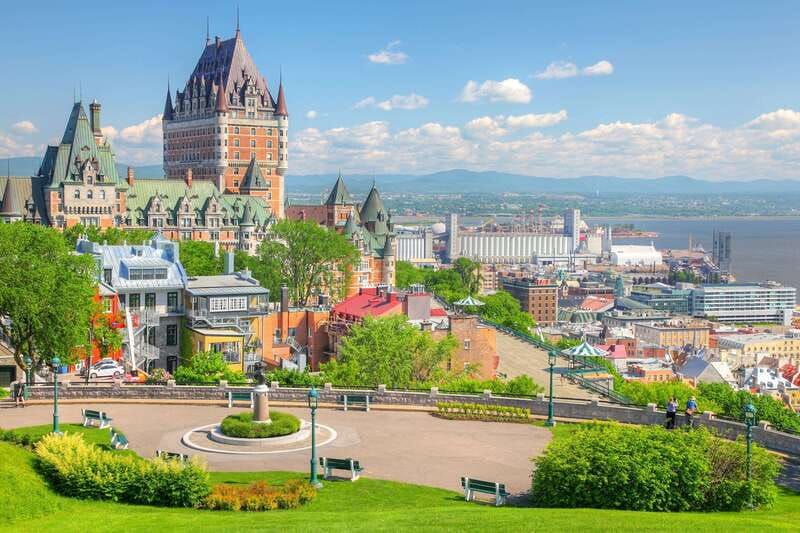 From Montreal: Quebec City and Montmorency Falls Day Trip - First look at Old Quebec