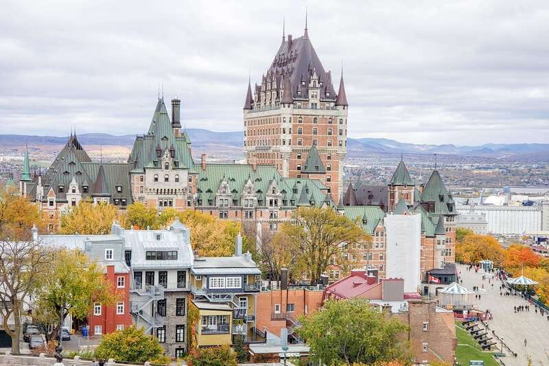 From Montreal: Quebec City and Montmorency Falls Day Trip - Grande Allée, Château Frontenac, and the Citadel