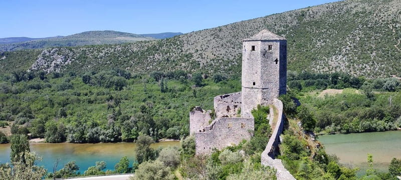 From Mostar: Blagaj, Počitelj & Kravice Waterfalls Day Tour - Počitelj, stone lanes, and a slower lunch stop