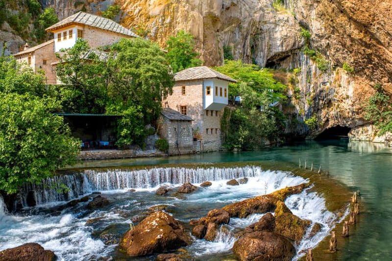 From Mostar: Kravice Waterfalls, Blagaj, & Počitelj - Bunski Kanali: where the rivers meet