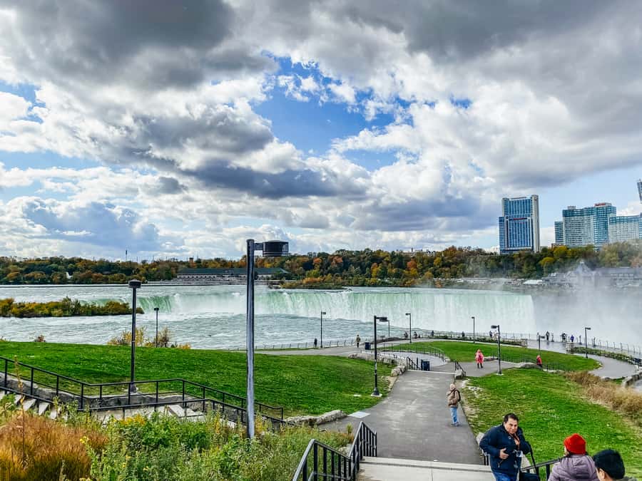 From NYC: 1-Day Niagara Falls Tour - First views of the American Falls