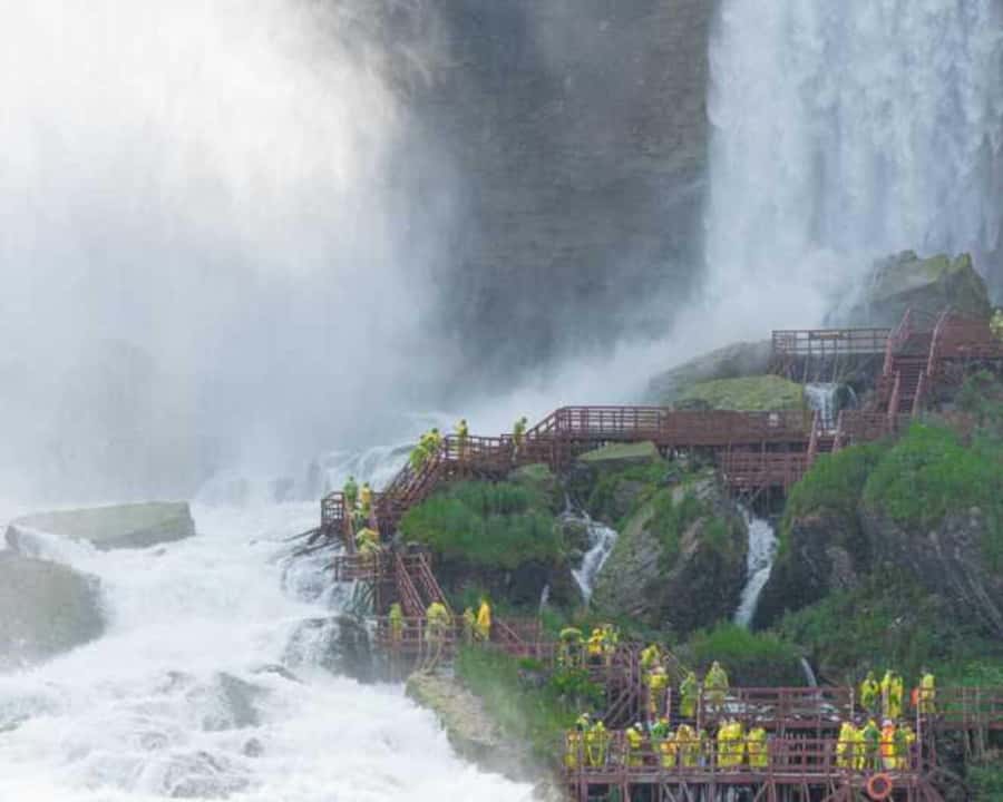 From NYC: Guided Niagara Falls Full-Day Trip - American Falls and the first look at Niagara