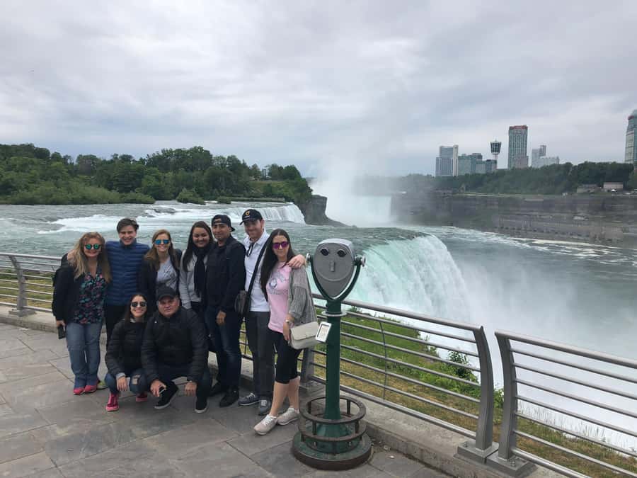From NYC: Niagara Falls Day Trip with Optional Boat Ride - The Maid of the Mist at water level