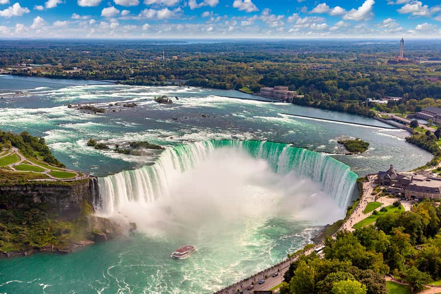 From NYC: Niagara Falls with Outlet Shopping, 2-Day Tour - Niagara after dark