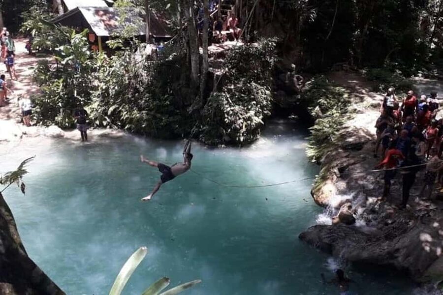 From Ocho Rios: Blue Hole & Dunn's River Falls Tour - Two famous water sites in one morning