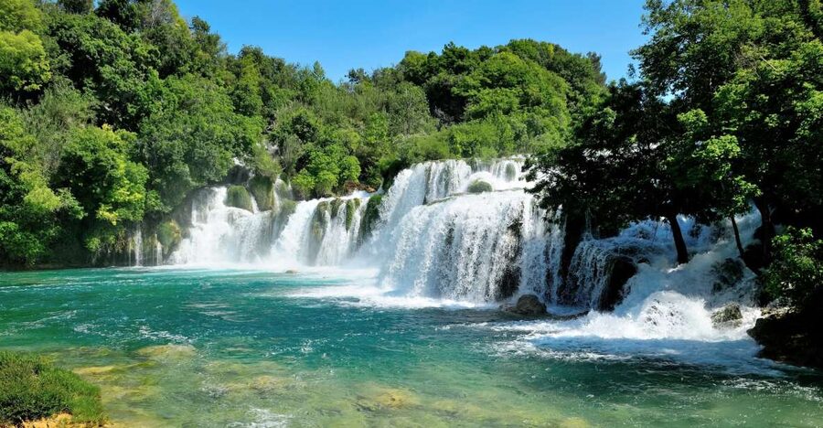 From Omiš: Krka Waterfalls and Trogir Group Tour - Key points at a glance
