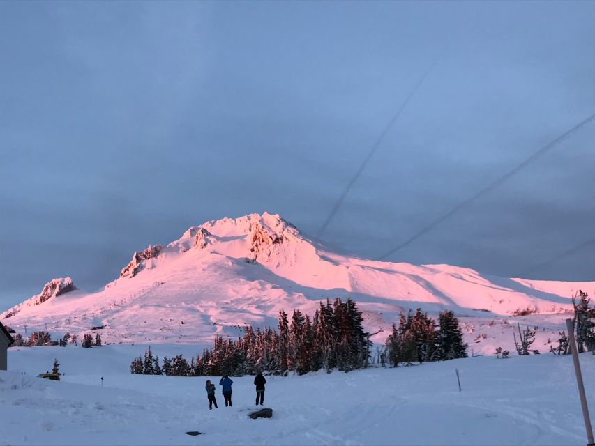 From Portland: Waterfalls, Mt Hood, and Wine Day Tour - Mt. Hood and Timberline Lodge