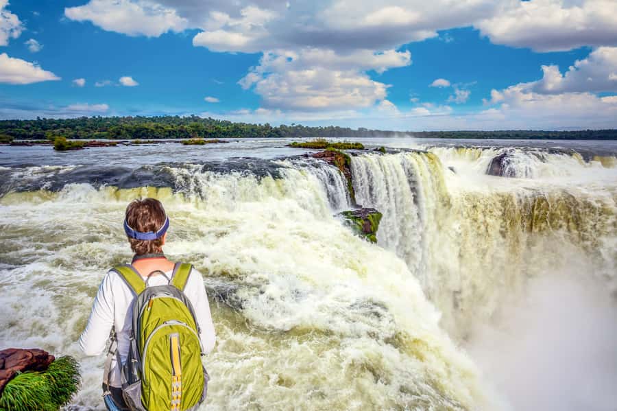 From Puerto Iguazu: Argentinian Iguazu Falls with Ticket - The lower circuit gets you closer to the spray