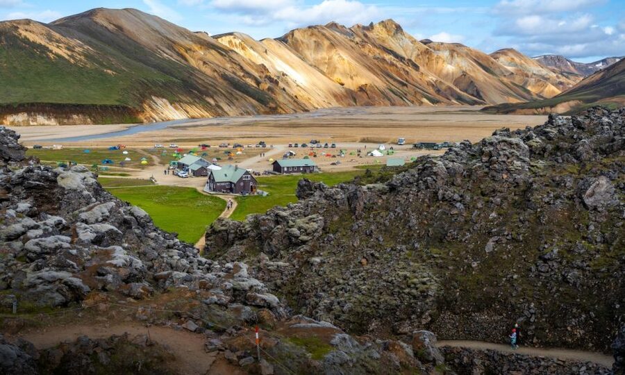 From Reykjavik: Landmannalaugar & Háifoss Waterfall Tour - From Reykjavík to the highlands