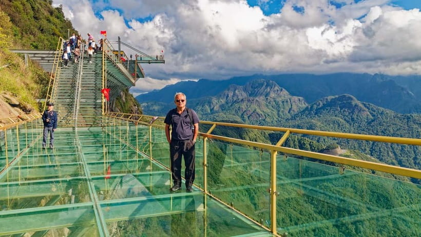 From Sapa: Glass Bridge and Silver Waterfall Group Tour - From Sapa to the top of O Quy Ho Pass