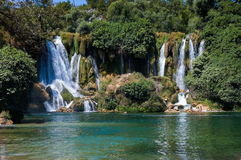 From Sarajevo: Mostar, Kravice Waterfalls and 4 Cities Tour - Blagaj and the Buna River spring