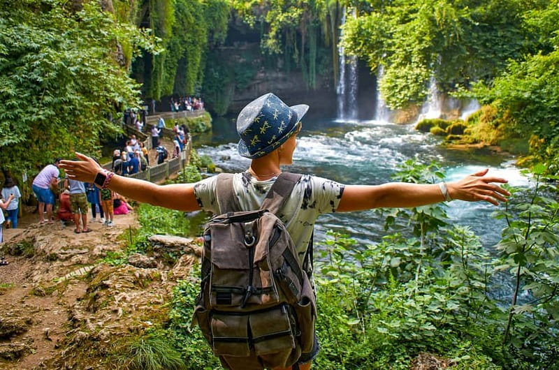 From Side: Antalya Tour, Boat Trip, Old Town, & Waterfall - Kurşunlu Waterfall and the short nature stop