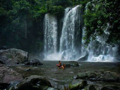 From Siem Reap: Guided Kulen Waterfall Tour