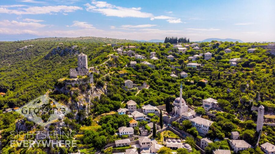 From Split and Trogir: Mostar Tour with Kravica Waterfalls - Three hours in Mostar, with a local guide
