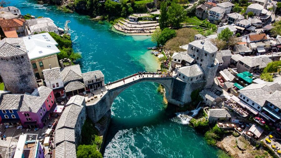 From Split and Trogir: Mostar Tour with Kravica Waterfalls - The 2.5-hour ride from Split