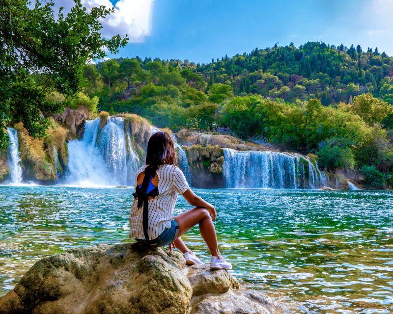 From Split: Krka National Park Tour - Entering Krka by boat