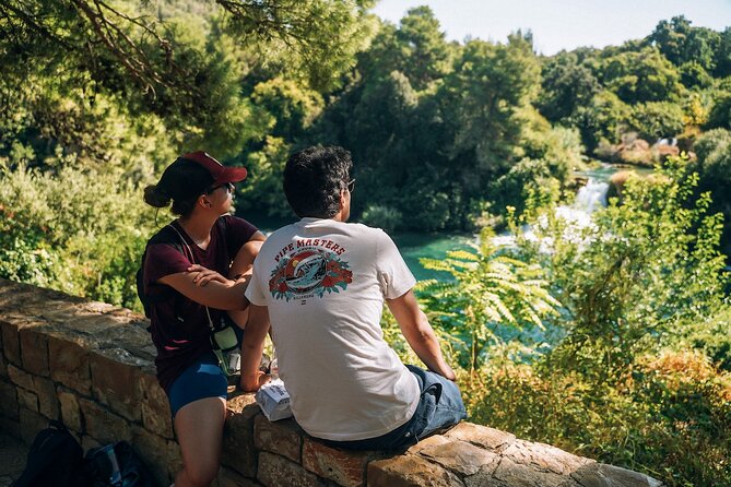 From Split: Krka Waterfalls, Food & Wine Tasting Tour - One hour in Skradin