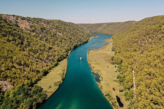 From Split: Krka Waterfalls Tour, Boat Cruise & Swimming - The boat cruise adds a welcome pause