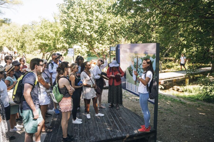 From Split: Krka Waterfalls Tour with Boat Cruise & Swimming - Jaruga, where the waterfall story becomes industrial history