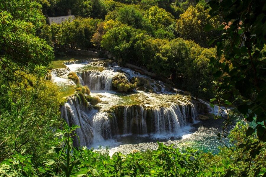 From Split: Krka Waterfalls Tour with Boat Ride & Swimming - Starting at Obala kneza Domagoja 3