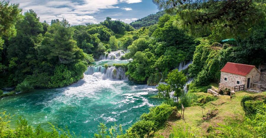 From Split: Krka Waterfalls Tour with Boat Ride & Swimming - The coach ride from Split to Krka