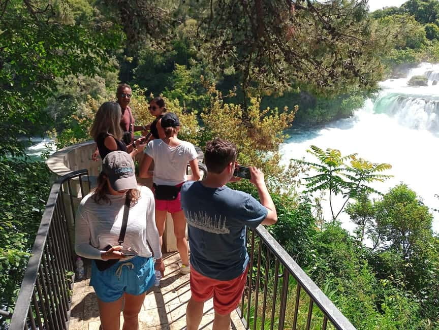From Split: Krka Waterfalls with Wine & Cheese Tasting Tour - Free time in Skradin