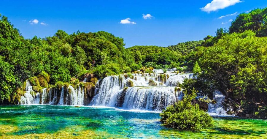 From Split & Trogir: Krka Waterfalls Day Tour with Boat Ride - What to bring for a smoother day
