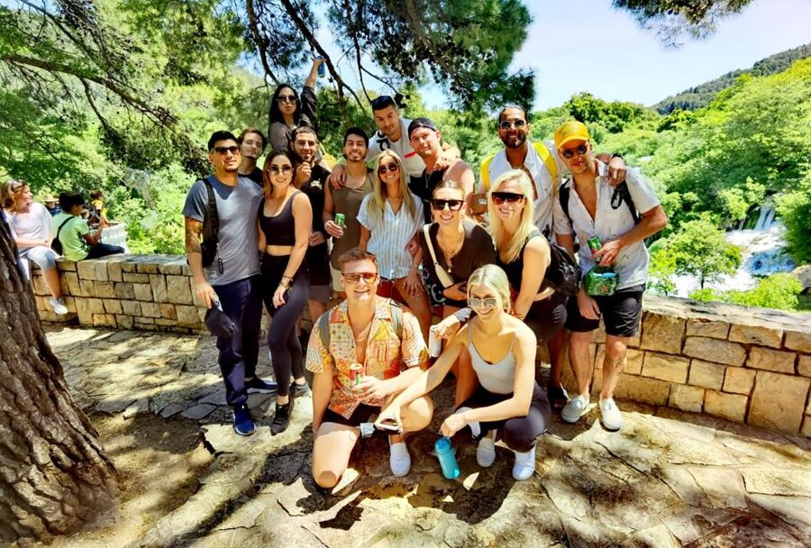 From Split & Trogir: Krka Waterfalls Day Tour with Boat Ride - The 90-minute coach ride from Split or Trogir