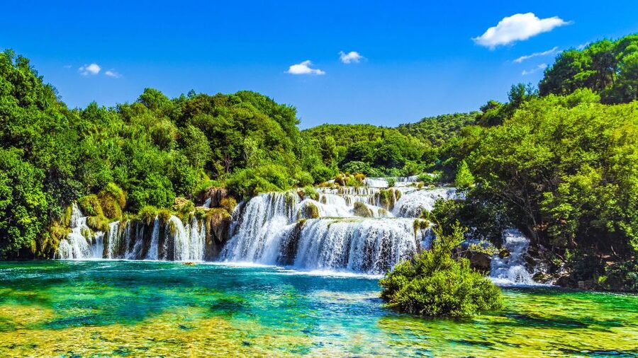 From Split & Trogir: Krka Waterfalls Day Tour with Boat Ride - How much guidance will you actually get?