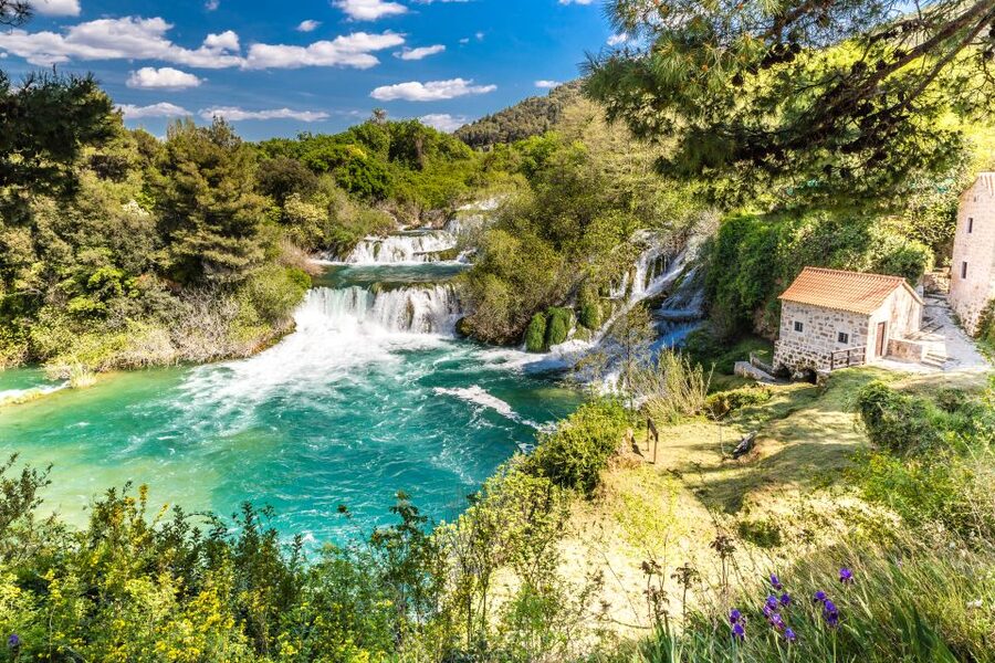From Split & Trogir: Krka Waterfalls Day Tour with Boat Ride - The best season for this Krka day trip