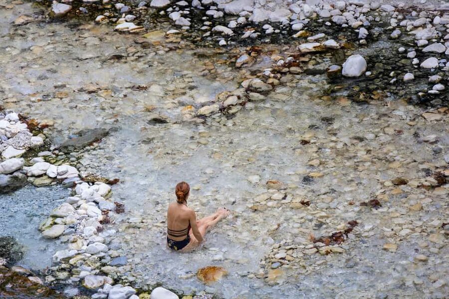 From Thessaloniki: Pozar Baths & Edessa Waterfalls - Pozar Baths and the 38°C thermal springs