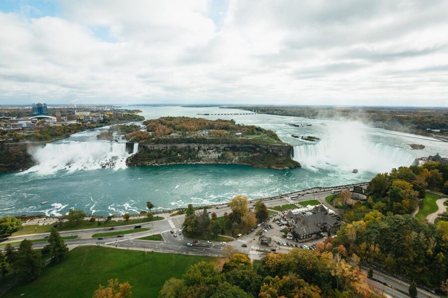 From Toronto: Early Bird Niagara Falls with Journey & Skylon - Winter substitutes the water for Niagara Takes Flight