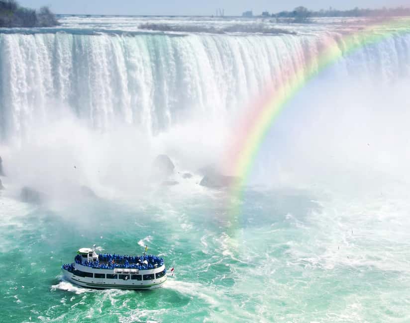 From Toronto: Niagara Falls Bus Tour with Boat Cruise - Picking up the bus in central Toronto