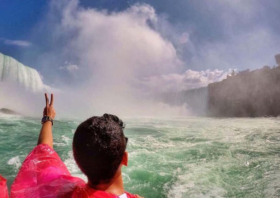 From Toronto: Niagara Falls Tour with Cruise & Maple Tasting - Arriving at Niagara Falls and reaching Table Rock