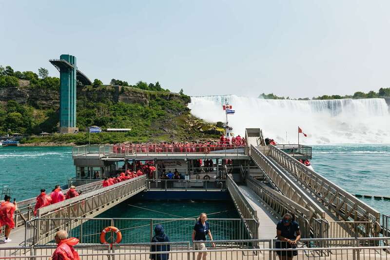 From Toronto: Niagara Falls + Winery, Cruise, & Lunch Option - The Hornblower cruise into the mist