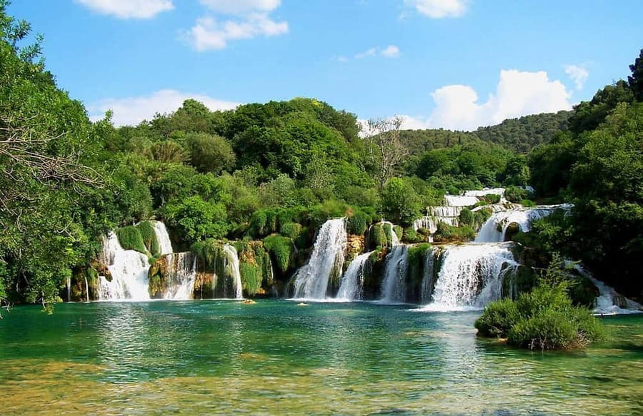 From Trogir, Seget & Okrug: Krka Waterfalls Culture Tour - Why this day works well from Trogir