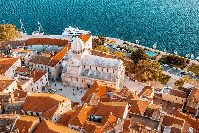 From Trogir, Seget, Okrug: Krka Waterfalls & Šibenik Culture Tour - Skradin, a short town visit with a fixed deadline