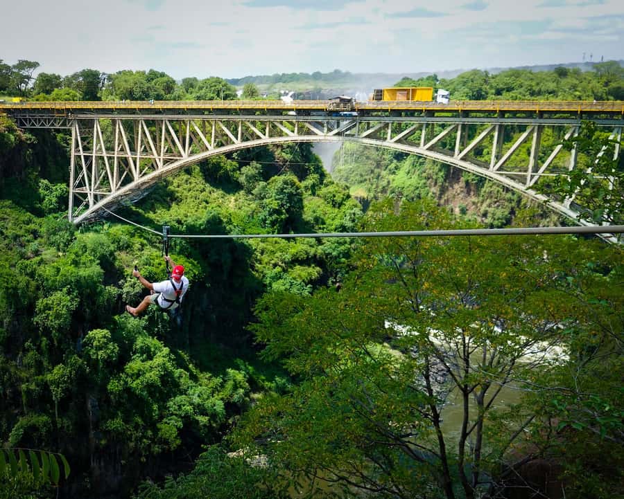 From Victoria Falls: Zip Line from the Victoria Falls Bridge - Key points at a glance