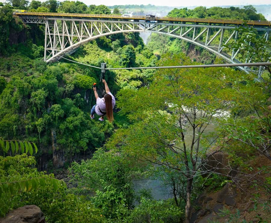 From Victoria Falls: Zip Line from the Victoria Falls Bridge - Is $41 good value?