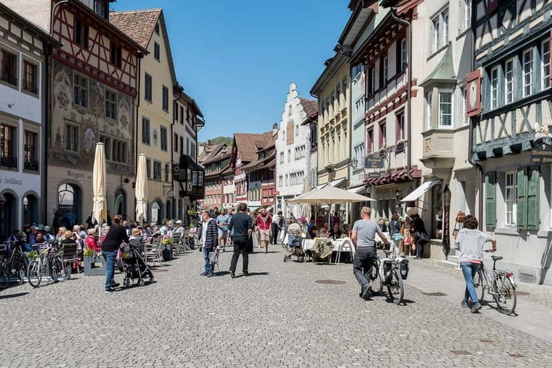 From Zurich: Stein am Rhein and Rhine Falls - The countryside drive through Schaffhausen country
