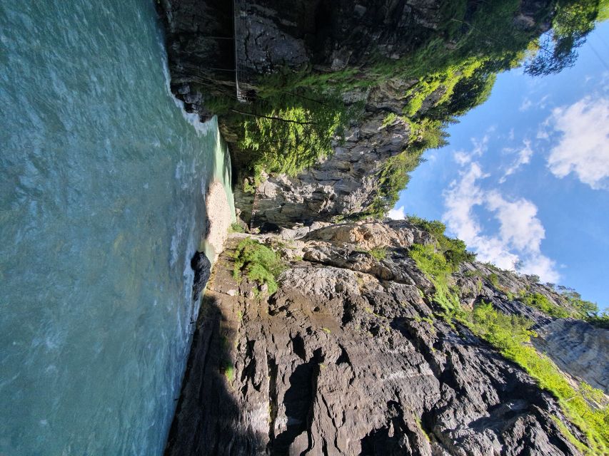 From Zurich: Waterfalls Valley & Aareschlucht Gorge Day Tour - Trummelbach Falls brings you close to the water
