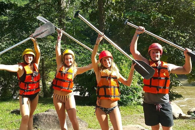 Full Day Chiang Mai Zipline Adventure, Rafting, ATV-ing, and Sticky Waterfall - Forty-five minutes on the Tang River