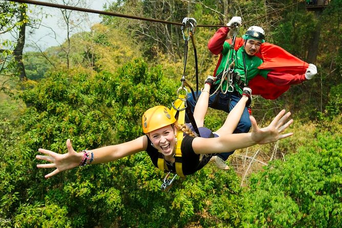 Full Day Chiang Mai Zipline Adventure, Rafting, ATV-ing, and Sticky Waterfall - What the transportation promise means for your day