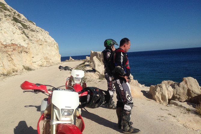 full day off road motorcycle adventure, Cabo Pulmo or Santiago waterfalls - Riding toward Cabo Pulmo and La Palapa