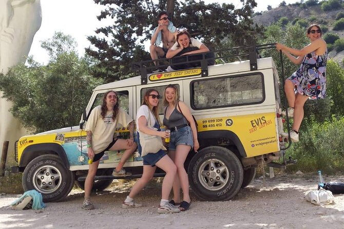 Full Day Tour in Akamas Adonis Waterfalls and Blue Lagoon - The Blue Lagoon by jeep