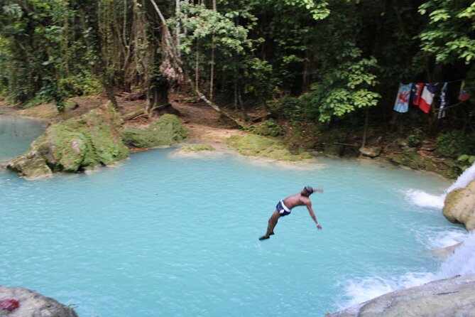 Full-Day Tour of Blue Hole and Dunn's River Falls, Including Fees - Dunn’s River Falls: a climb through moving water